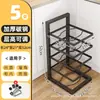 Prateleira de Armazenamento de Panelas e Utensílios para Bancada de Cozinha, Prateleira de Chão de Cozinha Multicamadas com Altura Ajustável, Suporte de Armazenamento para Panelas