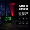 Despertador Eletrônico Multifuncional com Luz Noturna, Despertador Específico para Estudantes, Calendário Perpétuo, Display de Termômetro, Transfronteiriço