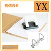 [uxin Wholesale] Múltiples Especificaciones Clip de Archivo de Metal 38mm Grande D Clip para Encuadernación de Papelería