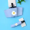 Venta al por mayor de paraguas de doble uso para lluvia y sol, sombrillas pequeñas de margarita para el sol, protección solar, paraguas grandes automáticos, personalizables para publicidad