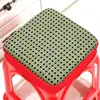 Cojín para Silla de Cuatro Estaciones Pegamento para Silla Cojín para Taburete Almohadilla para Glúteos Cubierta de Cojín Suave Antideslizante Engrosado Cuadrado Largo para Sentarse Suave Invierno