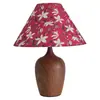 Luminária de cabeceira com estampa retrô, um toque de luxo e sofisticação, luminária de mesa estilo nórdico para decorar o escritório, criar uma atmosfera aconchegante e servir como uma pequena luz noturna para o quarto