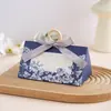 2026 Nuevo Estilo Caja de Dulces Caja de Dulces para Boda Bolsa de Dulces para Boda Caja de Regalo Triangular para Dulces de Boda Caja Vacía