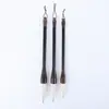 Venta al por mayor de fábrica pincel de sándalo para escribir pincel grande para escribir precio pincel de pétalo cubo para pinceles de escribir bolígrafo en stock