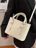 Bolso de cubo de moda europeo y americano transfronterizo para mujer, nuevo de verano 2026, bolso de hombro cruzado de gran capacidad, estilo vintage