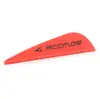 ACC1.75 pulgadas pluma de flecha de gota de agua plástico de alta elasticidad accesorios de tiro con arco DIY flecha de fibra de carbono pura fibra de vidrio exterior