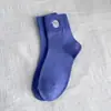 Calcetines de Dibujos Animados Nuevos de Primavera y Verano para Mujer, Calcetines de Media Pantorrilla, Bordado Dopamina Lindo, Calcetines de Algodón para Mujer, Calcetines de Mujer Zhuji al por Mayor