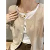 Ropa exterior con temática de osos, suéter de manga larga, cárdigan para mujer, nuevo abrigo de punto fino de otoño e invierno, superventas 2026