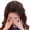 Pente ondulado invertido de acetato para mulheres, novo modelo 2026, pente para dar volume alto na coroa, presilha para franja, ferramenta para arrumar o cabelo, acessório de cabelo