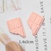 Mordida chocolate patch simulação resina Comida DIY creme capa de telefone material de beleza acessórios de chapéu