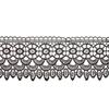 Acessórios de renda solúveis em água Cortina de renda Acessórios de renda Fonte de renda bordado direto da fábrica Lace Lace