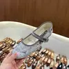 Zapatos Mary Jane de Terciopelo Estilo Retro Suave para Mujer 2026 Nuevo Modelo Boca Baja Zapatos de Ballet Estilo Hada para Combinar con Faldas Zapatos de Abuela