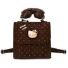 Exquisito estilo japonés de nicho moda de otoño lunares nuevo patrón 2026 mochila para mujeres coreanas, un solo hombro, bolso de mano, doble hombro