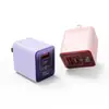 Cargador Digital de Nitruro de Galio de 35W con Puertos Duales A+C para Carga Rápida, Adecuado para Cargadores de Teléfono Móvil Apple 15-17 y Huawei