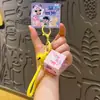 Chaveiro Pingente Cubo Mágico Kapibala Três Níveis Brinquedo Educacional Pingente para Mochila Escolar Boneco Anti-estresse