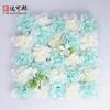 Simulação de flores de parede de fronteira atacado decoração de sala de casamento grade rosa fundo de flor falsa parede de flores de casamento simulação de fileira de flores parede