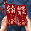 Sobre Rojo del Año de la Oveja 2027 Bolsa de Sobres de Dinero de la Suerte para el Año Nuevo Personalizada Creativa de Alta Calidad Bolsa de Sobres Rojos para el Año Nuevo Chino Bolsa Universal de Sobres Rojos para el Año Nuevo