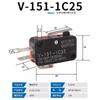 Interruptor de límite V-151/2/3/4/5/6-1C25 de fábrica, carrera limitada, KW, reinicio automático, 15A250V