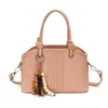 Yozzi 2026 principios de otoño nueva moda de moda bolso de hombro cruzado de gran capacidad, elegante bolso de mano tipo cubo para el trabajo