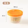 Caixa de Armazenamento de Cebolinha Gengibre Alho Caixa de Conservação de Pimenta Coentro Caixa de Preparo Adequada para Cozinha Congelador Cebolinhas Alho Picado Cebolinhas Picadas