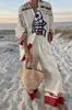 Estilo Nuevo Europeo y Americano Creativo Patrón de Pez Traje Casual Holgado Pantalones Deportivos de Pierna Ancha Conjunto Casual con Temática Oceánica