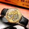 CHENXI Amanhecer Novo Modelo Fivela Borboleta Relógio Mecânico Automático Masculino À Prova D'água Relógio Tourbillon 6029H