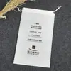 Chinelos Descartáveis Não Tecido Cordão Bolso com Aba Calça Sacola Não Tecida Cordão Bolsa Selada a Quente Cordão Bolsa de Armazenamento para Banheiro de Hotel