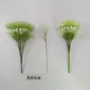 *Planta de Gipsófila Artificial para Bodas Adornos de Flores Artificiales Boda Hogar Hotel Interior Exterior Accesorios de Flores Artificiales