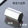 Suporte de Menu de Aço Inoxidável Sólido Preto Clipe de Menu para Buffet Suporte de Cartão Indicador de Número de Mesa Suporte de Cartão de Nome