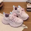 Zapatillas Deportivas para Niñas 2026 Nuevo Otoño Dulces Casuales Infantiles Zapatos Ligeros Suela Suave Zapatillas para Correr Dropshipping