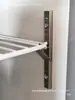 Tiras de cartão para geladeira tiras de suporte de prateleira de freezer tiras de grade de aço inoxidável fivelas tiras de prateleira de armazenamento tiras de escada acessórios de grade de arame para freezer
