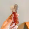 Goma de Pelo Elástica de Alambre de Teléfono sin Costuras con Forma de Estrella de Colores para Coleta Alta, Cuerda para el Cabello Antideslizante, Banda Elástica para el Cabello para Mujeres, Alta Elasticidad y Goma de Pelo Duradera