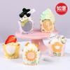 Copo de papel de filme de cupcake de bolo de formato médio Chiffon Cartoon Mafen Cup 50