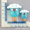 Accesorios de Resina que Brillan en la Oscuridad de Helado, Accesorios para el Cabello Kuromi Sanrio, Accesorios para el Cabello de Helado, Pegamento de Crema Casero para DIY