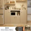 Aparador vitrina de salón mueble de almacenamiento de pie mueble de té simple armario doméstico mueble de almacenamiento integrado contra la pared