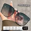 Clip-on para gafas de sol polarizadas anti-reflejos abatibles de alta definición 3218, gafas de sol ultraligeras con protección UV, esenciales para conducir