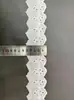 Tela de Algodón con Adorno de Encaje Blanco Crudo, Ropa Infantil Lolita Falda y Mangas con Accesorios de Encaje, Encaje de Origen Mediano y Grande