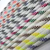 Nuevo Cordón Redondo de 5 mm con Patrón de Puntos de Colores Texturizado Cordón de Paracord de 5 mm Cordón para Ropa Cordón para Sombrero Cordón de Cinturón para Pantalones Lanyard para Bolsos de Bricolaje