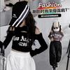 Chica Amazon 2024 danza jazz niños top ombliguero hip hop Hip Hop Hip Hop Traje Niña desfile de moda
