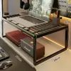 Soporte para monitor de computadora, soporte de enfriamiento para laptop, base para pantalla de escritorio, organizador de escritorio