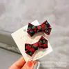 Mini Pinzas para el Cabello Bordadas Estilo Coreano para Niños, Lindas Pinzas Laterales Cubiertas de Tela al por Mayor