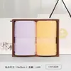 Jialiya Toallas de Algodón Puro Paquete de Dos Caja de Regalo Souvenir Toalla Facial para el Hogar Regalo de Bienestar para Empleados Se Puede Bordar con Logo