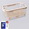 Caja Enfriadora Portátil de Hielo Transfronteriza, Caja Enfriadora Refrigeradora de Doble Capa, Caja Enfriadora de Frutas y Verduras, Caja Enfriadora para Exteriores