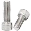 En Stock Tornillos de Cabeza Cilíndrica de Acero Inoxidable 304 con Cabeza Hexagonal M1.4-M30