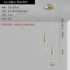 [Personalizado] Lámpara Colgante Larga para Estudio junto a la Cama, Lámpara de Lujo de Doble Cabezal, Lámpara Artística de Cristal Creativa para Entrada y Dormitorio Principal