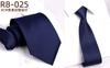 Acessórios para Camisa Social em Forma de Flecha 8cm Moda Retro Britânica Clássica Listrada Gravata Preguiçosa Sem Nó Masculina