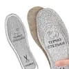Plantillas de Fieltro de Lana con Dibujos y Foil de Aluminio Cuadradas Son Gruesas, Absorbentes de Impactos y Alivian la Presión, y Se Pueden Cortar a Cualquier Tamaño para Deportes