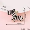 Joyería Creativa de Animales Transfronteriza Cebra Piedra Preciosa Caballo Funda para Teléfono Móvil Belleza DIY Hecho a Mano Material de Diamante Al por Mayor