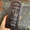 Ficha de ébano tallada Ficha de Taishang Laojun Estatua de Taishang Laojun de moralidad cielo y tu padre suministros culturales