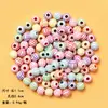 Acessórios Série Bola de Acrílico Futebol Contas Soltas Material DIY Feito à Mão Pulseira Colar Pulseira
